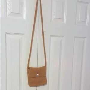 Handmade wool Crossbody Bag